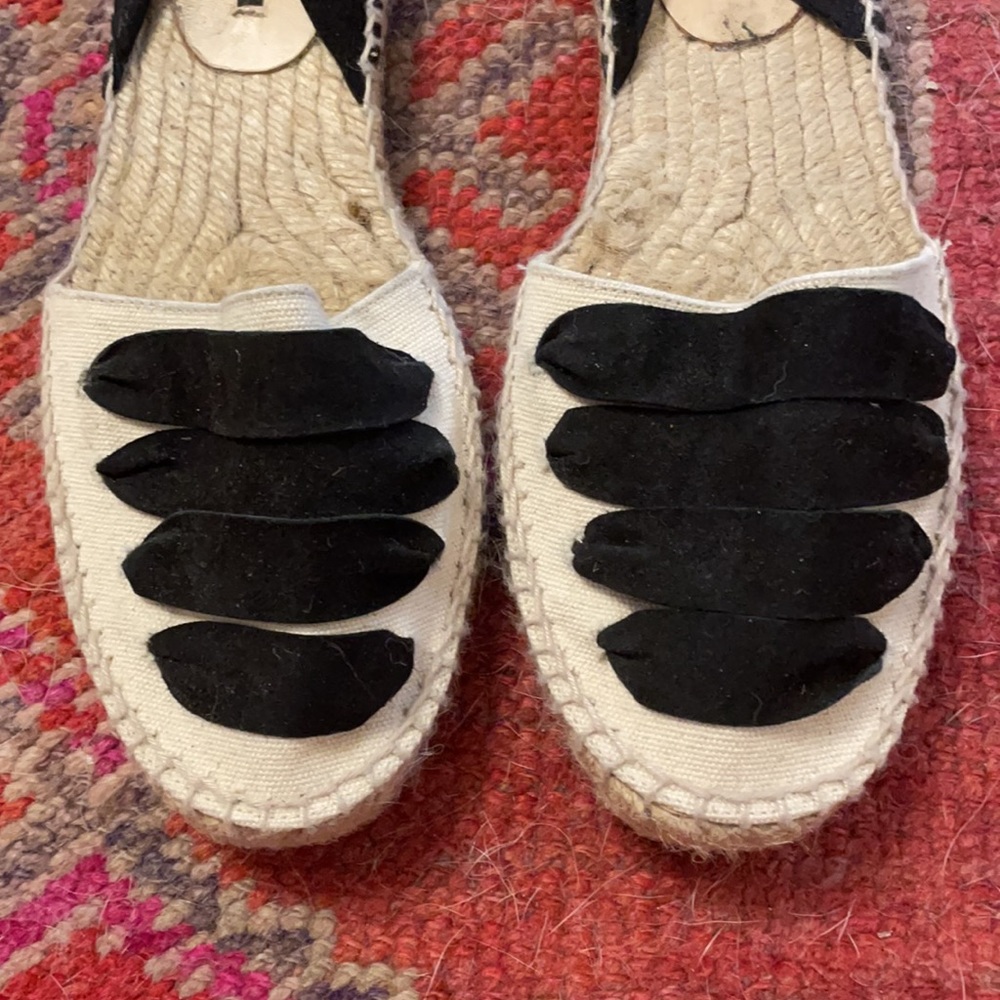 Zara Basic Lace Up Flat Espadrilles - image 2